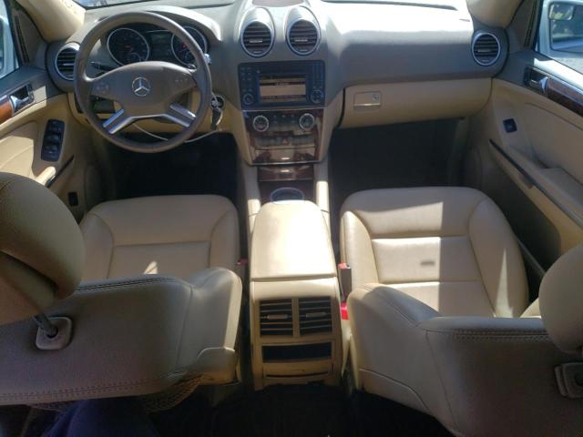 4JGBB8GBXAA537216 - 2010 MERCEDES-BENZ ML 350 4MATIC WHITE photo 8