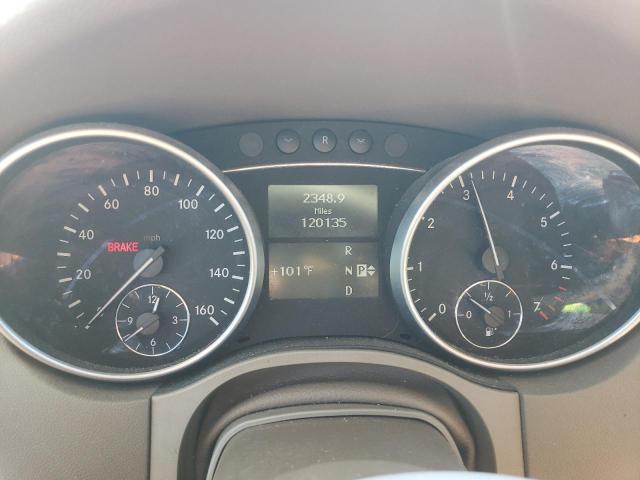 4JGBB8GBXAA537216 - 2010 MERCEDES-BENZ ML 350 4MATIC WHITE photo 9