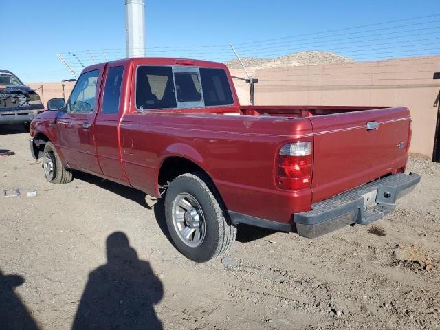 1FTYR44U94PA71319 - 2004 FORD RANGER SUPER CAB RED photo 2