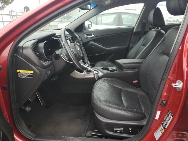 5XXGR4A72FG509523 - 2015 KIA OPTIMA SX 红色 照片 7