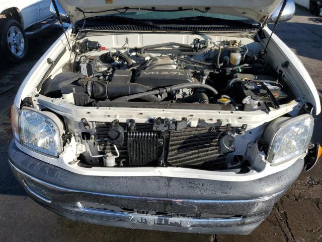 5TBBT441X2S227490 - 2002 TOYOTA TUNDRA ACCESS CAB თეთრი ფოტო 11