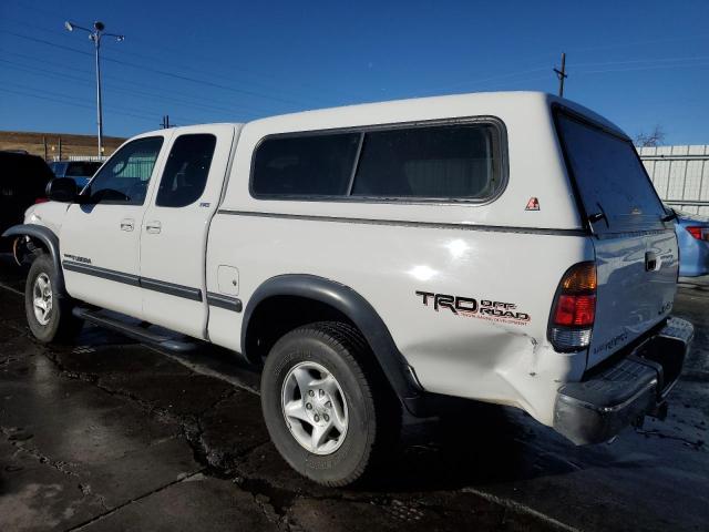 5TBBT441X2S227490 - 2002 TOYOTA TUNDRA ACCESS CAB თეთრი ფოტო 2