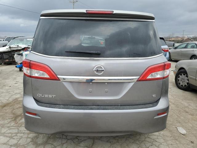 JN8AE2KP2C9046428 - 2012 NISSAN QUEST S GRAY photo 6