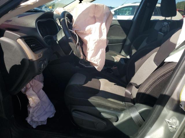 1C4PJLAB5HW578455 - 2017 JEEP CHEROKEE SPORT SILVER photo 7