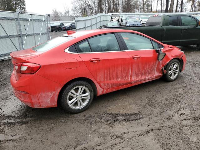 1G1BE5SM7H7269602 - 2017 CHEVROLET CRUZE LT RED photo 3