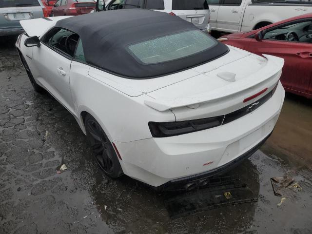 1G1FH3D79J0123544 - 2018 CHEVROLET CAMARO SS WHITE photo 2