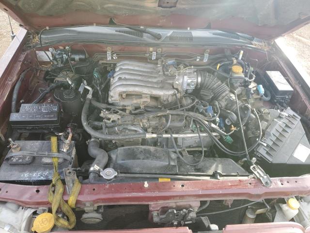 JN8DR09Y34W901712 - 2004 NISSAN PATHFINDER LE მუქწითელი ფოტო 12