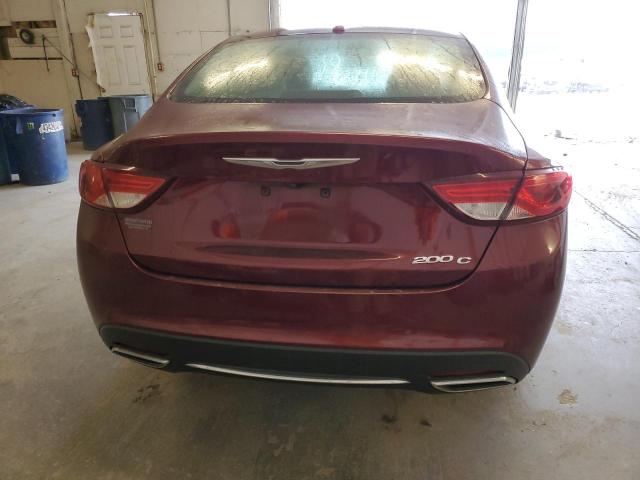 1C3CCCCG2FN565588 - 2015 CHRYSLER 200 C MAROON photo 6