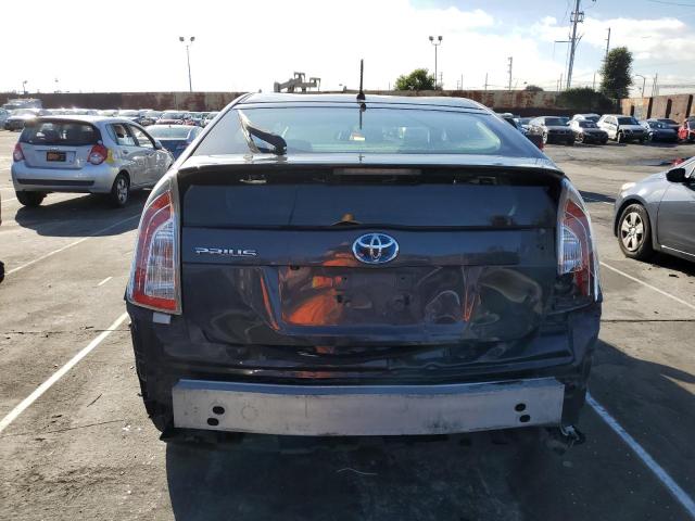 JTDKN3DU6F0466128 - 2015 TOYOTA PRIUS GRAY photo 6