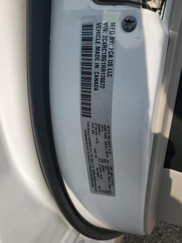 2C4RC1BG1RR176072 - 2024 CHRYSLER PACIFICA TOURING L WHITE photo 13