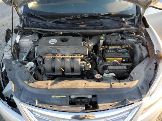 3N1AB7AP8EY295805 - 2014 NISSAN SENTRA S SILVER photo 11