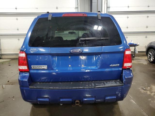 1FMCU93178KA24740 - 2008 FORD ESCAPE XLT BLUE photo 6