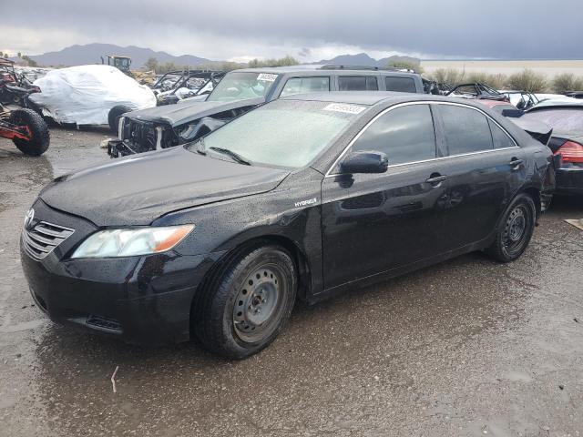 4T1BB46K68U047908 - 2008 TOYOTA CAMRY HYBRID BLACK photo 1