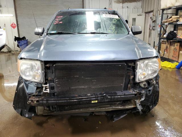 1FMCU0D73AKA30524 - 2010 FORD ESCAPE XLT BLUE photo 5