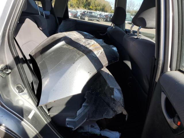 JHMGE8G20AC024299 - 2010 HONDA FIT GRAY photo 10