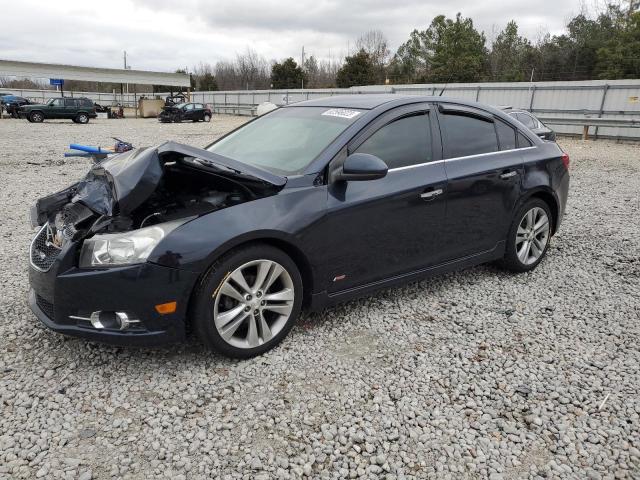 1G1PG5SB3E7189594 - 2014 CHEVROLET CRUZE LTZ BLUE photo 1