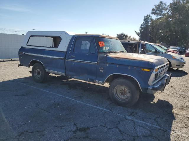 F25MRC57844 - 1976 FORD F-100 BLUE photo 4