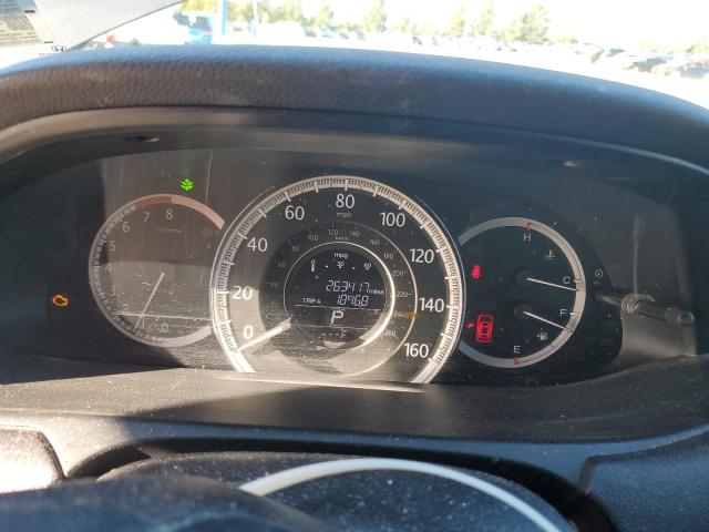 1HGCR2F83FA188108 - 2015 HONDA ACCORD EXL GRAY photo 9