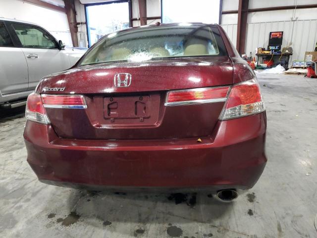 1HGCP2F80BA027991 - 2011 HONDA ACCORD EXL RED photo 6