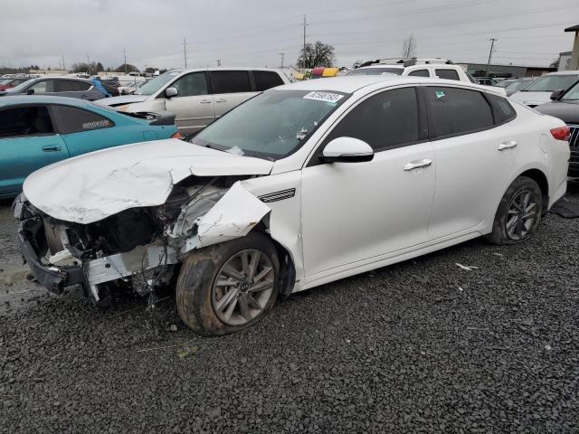 5XXGT4L39LG410057 - 2020 KIA OPTIMA LX WHITE photo 1