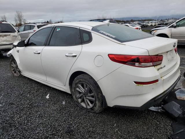 5XXGT4L39LG410057 - 2020 KIA OPTIMA LX WHITE photo 2