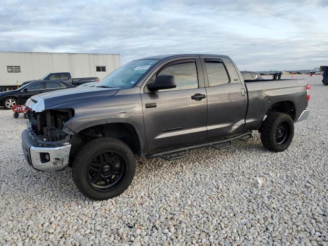 5TFUW5F12KX777500 - 2019 TOYOTA TUNDRA DOUBLE CAB SR/SR5 GRAY photo 1