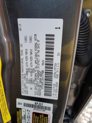 5TFUW5F12KX777500 - 2019 TOYOTA TUNDRA DOUBLE CAB SR/SR5 GRAY photo 13