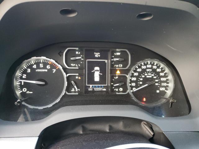 5TFUW5F12KX777500 - 2019 TOYOTA TUNDRA DOUBLE CAB SR/SR5 GRAY photo 9