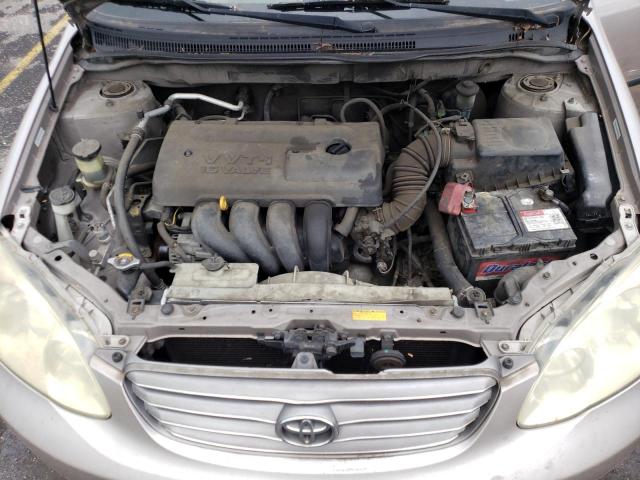 1NXBR32E83Z082626 - 2003 TOYOTA COROLLA CE GOLD photo 11