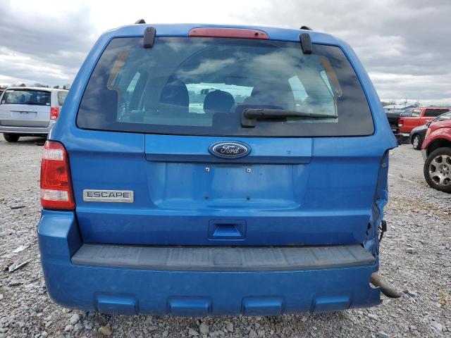 1FMCU0C75BKA37476 - 2011 FORD ESCAPE XLS BLUE photo 6