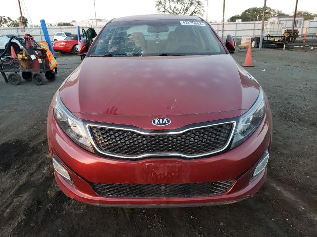 5XXGM4A78FG365118 - 2015 KIA OPTIMA LX RED photo 5