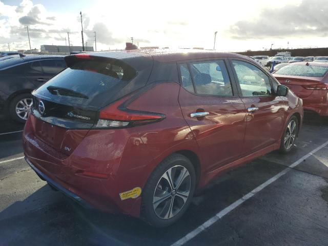 1N4AZ1CVXNC555962 - 2022 NISSAN LEAF SV BROWN photo 3