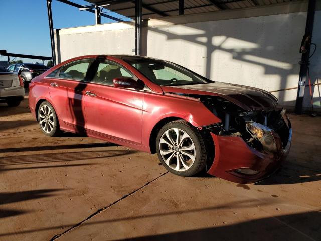 5NPEC4AB9DH787320 - 2013 HYUNDAI SONATA SE 红色 照片 4