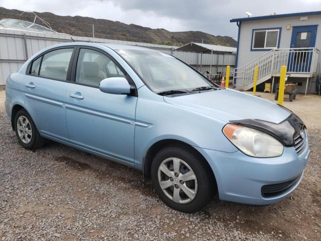 KMHCN46C98U233236 - 2008 HYUNDAI ACCENT GLS BLUE photo 4