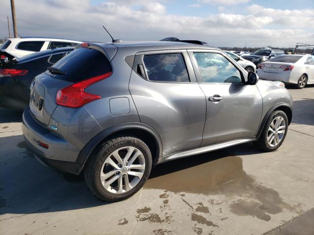 JN8AF5MRXET352876 - 2014 NISSAN JUKE S GRAY photo 3