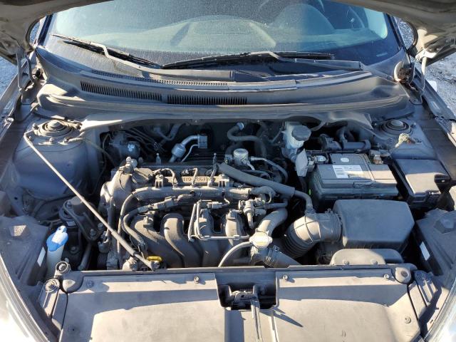 KMHTC6AD0CU023084 - 2012 HYUNDAI VELOSTER GRAY photo 11