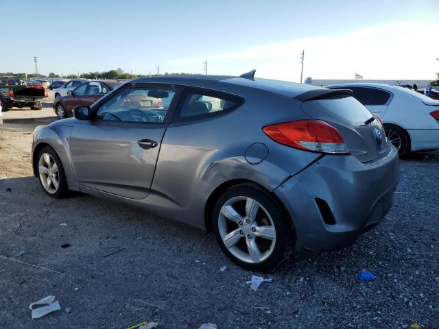 KMHTC6AD0CU023084 - 2012 HYUNDAI VELOSTER GRAY photo 2