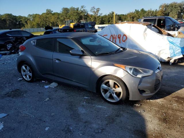 KMHTC6AD0CU023084 - 2012 HYUNDAI VELOSTER GRAY photo 4