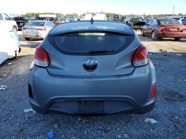 KMHTC6AD0CU023084 - 2012 HYUNDAI VELOSTER GRAY photo 6