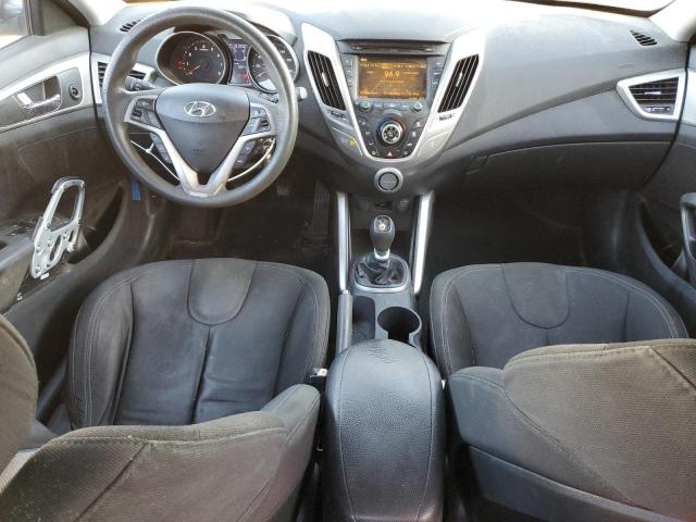 KMHTC6AD0CU023084 - 2012 HYUNDAI VELOSTER GRAY photo 8