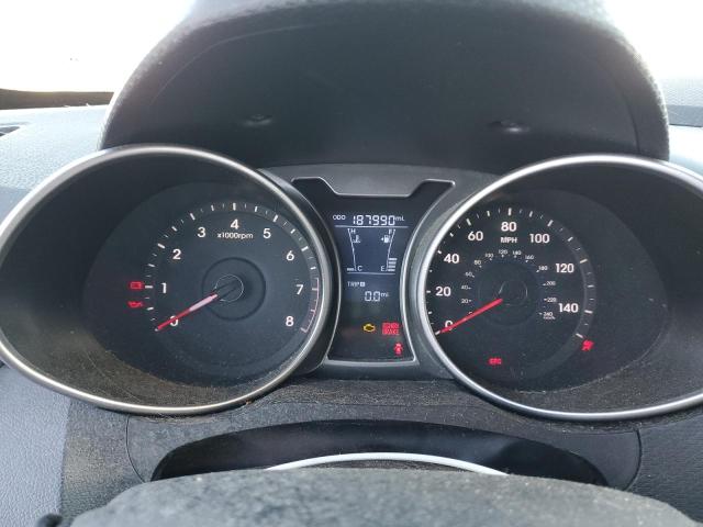 KMHTC6AD0CU023084 - 2012 HYUNDAI VELOSTER GRAY photo 9
