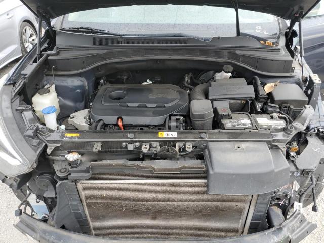 5NMZUDLB2HH006698 - 2017 HYUNDAI SANTA FE S BLUE photo 12