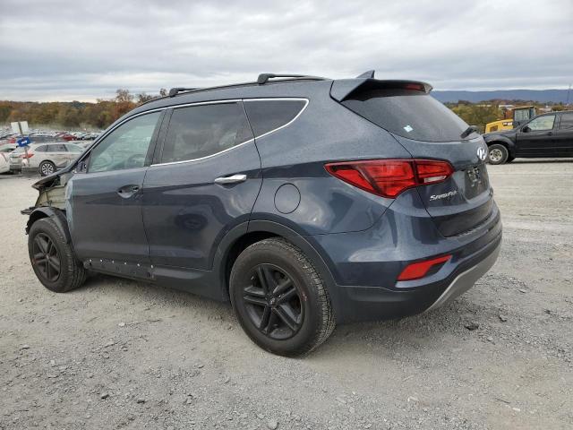 5NMZUDLB2HH006698 - 2017 HYUNDAI SANTA FE S BLUE photo 2
