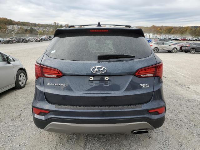 5NMZUDLB2HH006698 - 2017 HYUNDAI SANTA FE S BLUE photo 6