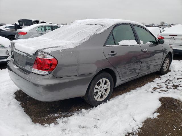 4T1BF32K65U614540 - 2005 TOYOTA CAMRY LE GRAY photo 3