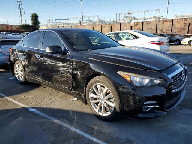 JN1BV7AP8EM691019 - 2014 INFINITI Q50 BASE BLACK photo 4