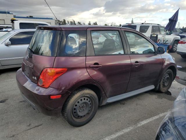 JTKKT624640048538 - 2004 TOYOTA SCION XA BURGUNDY photo 3