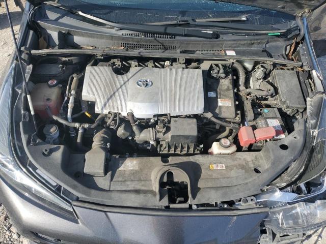 JTDKARFU2K3093271 - 2019 TOYOTA PRIUS Gris foto 11