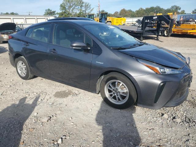 JTDKARFU2K3093271 - 2019 TOYOTA PRIUS Gris foto 4