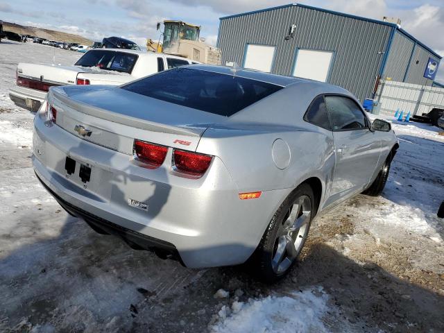 2G1FB1E35D9147352 - 2013 CHEVROLET CAMARO LT SILVER photo 3